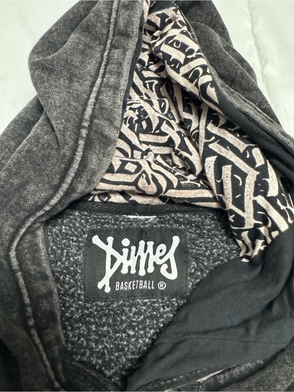 Dime “Killing it”Men's Dark Gray Hooded Sweatshirt - Picture 6 of 8